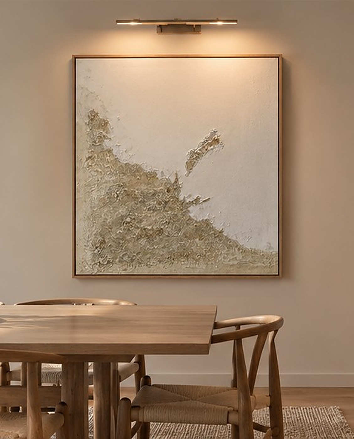 Obra Arrecife en un comedor